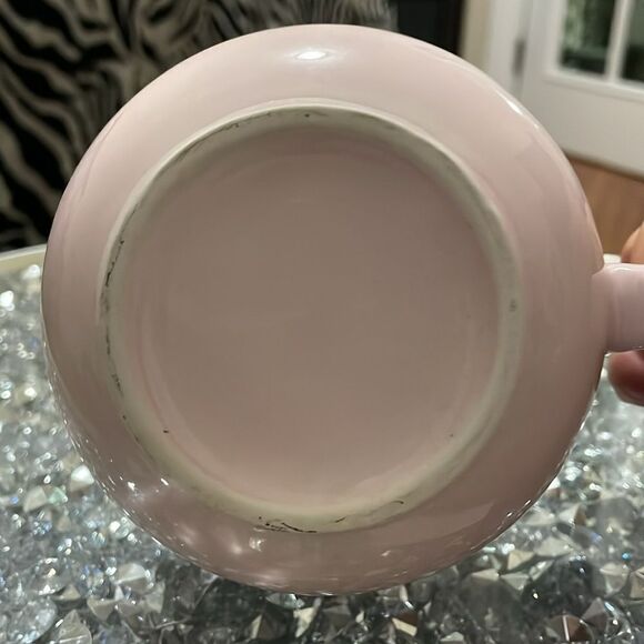 Eccolo pink cute kawaii cat large ceramic coffee mug life is better with a cat - Picture 5 of 10